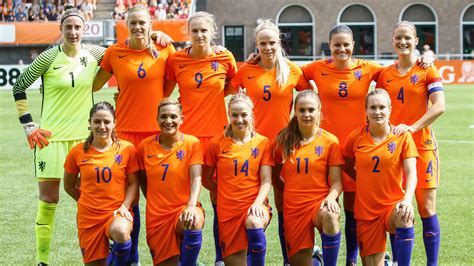 nederlands vrouwen voetbal team